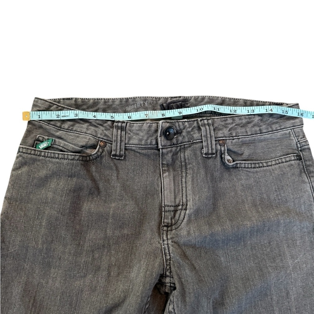 Vans Men’s Gray Straight Leg Jeans 30x30 Skate Streetwear - Picture 7 of 8